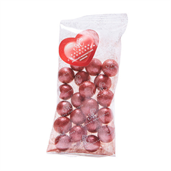 Karamelliseret saltlakrids med scarlet red - 90 g